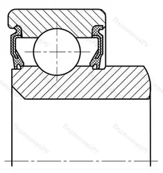 Подшипник  520110 размер 50x80x16/24 от производителя  ГПЗ-20