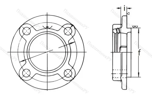 Подшипниковый корпус FC 207 (ASAHI) в Подольске