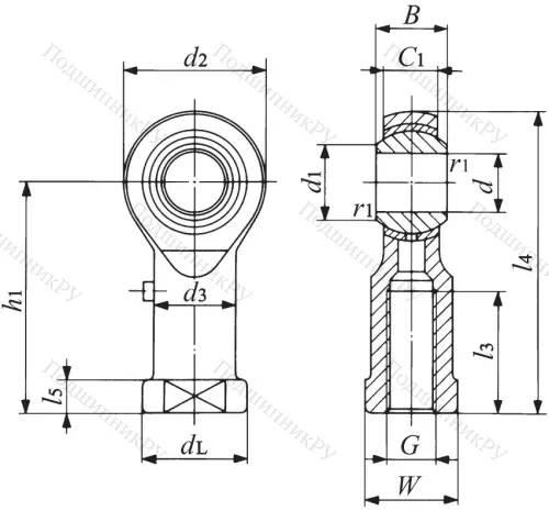 Шарнирная головка PHS 12 L в Подольске