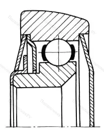 Модификация подшипника 8-260703К размер 17x62x20/24