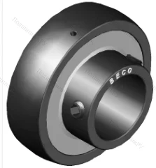Высокотемпературный корпусной подшипник UC 215 BHTS ZZ GR CG 350° BECO в Подольске