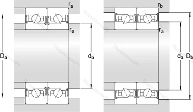 Подшипник S 7017 CB/HCP 4A