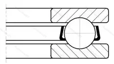 Подшипник 51322/P 6 размер 110x190x63 от производителя  SKF
