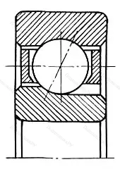 Подшипник  136206 размер 30x62x16 от производителя  ГПЗ-3