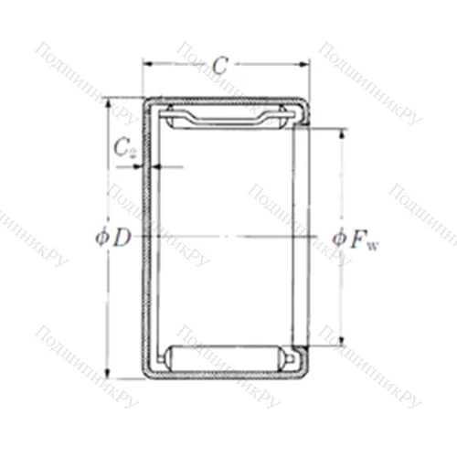 Подшипник игольчатый радиальный MFJH-910