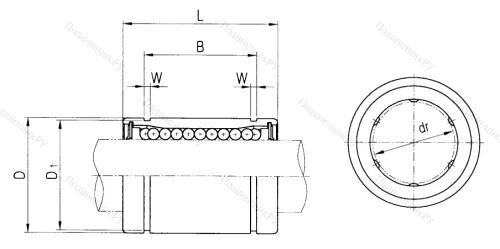 Подшипник LM 25 UU в Подольске