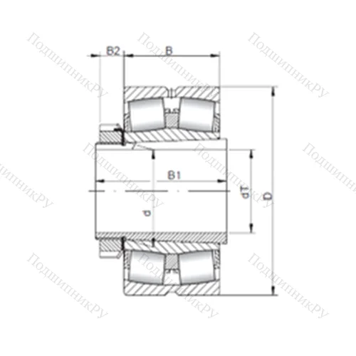 Подшипник роликовый радиальный самоцентрирующийся 23084 KCW 33+H 3084 от производителя  CX