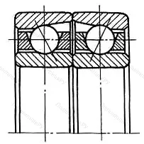 Модификация подшипника 5-366412ЕШ3 