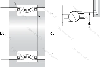Подшипник BTM 100 ATN 9/P 4CDB