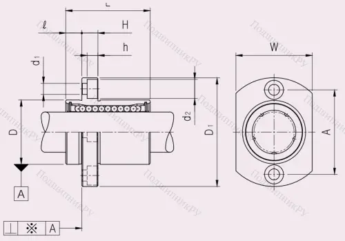 Подшипник LMH 6 UU в Подольске