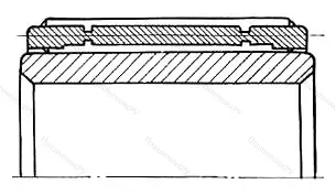 Модификация подшипника 834904Е размер 19x33x35 от производителя  ЕПК