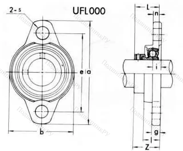 Подшипниковый узел UFL 006 (ASAHI) в Подольске