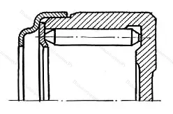 Модификация подшипника 804709К размер 45x62x37