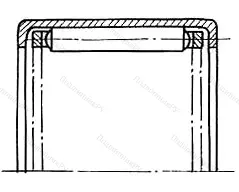 Подшипник  СК324228 размер 34x42x28 от производителя  ЕПК