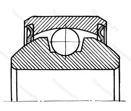 Модификация подшипника 981700ЮУС2 размер 10x37x12/16 от производителя  ГПЗ-3 Модификация подшипника 981700ЮУС2 размер 10x37x12/16 от производителя  ГПЗ-3
