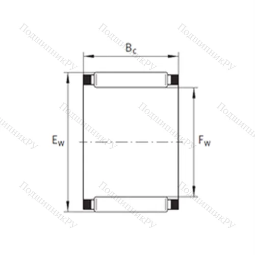 Подшипник игольчатый радиальный K 40X 48X 20