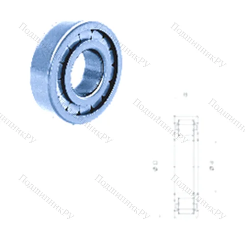 Подшипник роликовый радиальный NUP 213FPNR/C 3
