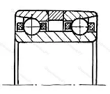 Модификация подшипника 456904 размер 18x26x9 от производителя  ГПЗ-200 Модификация подшипника 456904 размер 18x26x9 от производителя  ГПЗ-200