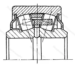 Подшипник  83700 размер 10x35x17/21 от производителя  ГПЗ-5