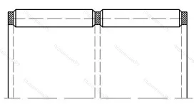 Модификация подшипника 664812Д размер 62x70x45