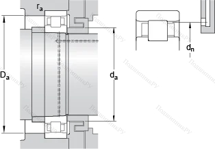Подшипник N 1011 KTN/SP