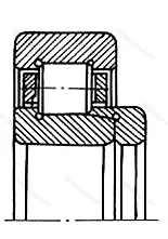 Подшипник  NJ 313+HJ 313 (62313) размер 65x140x33 от производителя  SKF