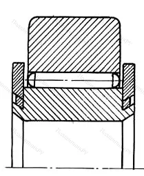 Модификация подшипника 914904К1С21 размер 22x56x19,5/15,95 от производителя  ГПЗ-3 Модификация подшипника 914904К1С21 размер 22x56x19,5/15,95 от производителя  ГПЗ-3