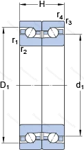 Подшипник BTM 160 AM/P 4CDB в Подольске
