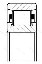 Подшипник N 1024 размер 120x180x28 от производителя  SKF Подшипник N 1024 размер 120x180x28 от производителя  SKF