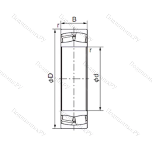 Подшипник роликовый радиальный 23128EX 1 от производителя  NACHI
