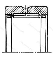 Подшипник  524710 размер 50x62x25