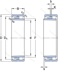 Подшипник NNU 49/600 BK/SPW 33X