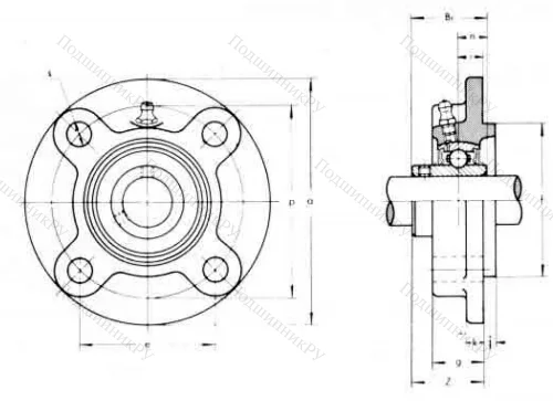 Подшипниковый корпус FC 215 ASAHI в Подольске