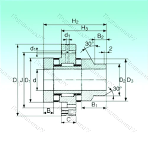 Подшипник комбинированный ZARF 30105 L TN