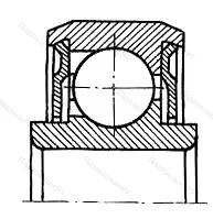 Модификация подшипника 980700ЮУС21 размер 10x37x12/16 от производителя  ГПЗ-3 Модификация подшипника 980700ЮУС21 размер 10x37x12/16 от производителя  ГПЗ-3