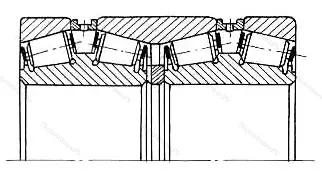Модификация подшипника 6-77752ЛМ размер 260x400x255 от производителя  ГПЗ-9 Модификация подшипника 6-77752ЛМ размер 260x400x255 от производителя  ГПЗ-9