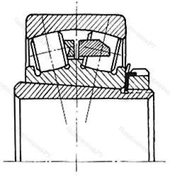 Подшипник  3013156 размер 280x460x118/168 от производителя  ГПЗ-11 Подшипник  3013156 размер 280x460x118/168 от производителя  ГПЗ-11