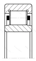 Подшипник  32210 (NU 210) размер 50x90x20 от производителя  SKF