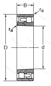 Двухрядный роликовый подшипник NN 3017 KMP 5 (3182117-5 Л ГОСТ) в Подольске