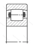 Модификация подшипника 23707Е размер 35x72x19 от производителя  МПЗ Модификация подшипника 23707Е размер 35x72x19 от производителя  МПЗ