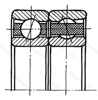 Подшипник  246211 размер 55x100x42 от производителя  ГПЗ-26