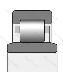 Подшипник  672322 размер 110x240x50/60 от производителя  ЕПК