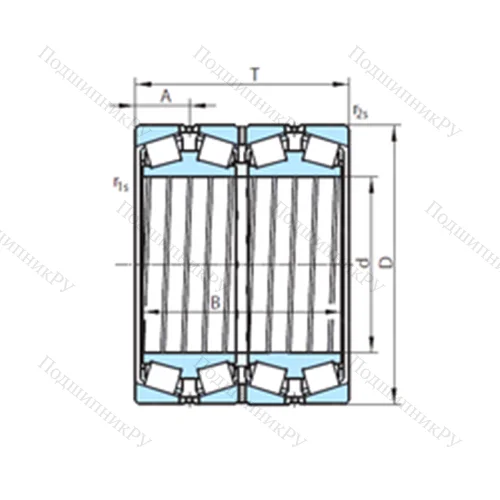 Подшипник роликовый радиально-упорный PSL 612-202