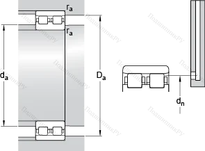 Подшипник NN 3017 TN 9/SP