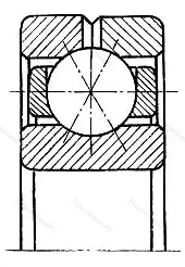 Подшипник  116260 размер 300x540x85 от производителя  ГПЗ-1