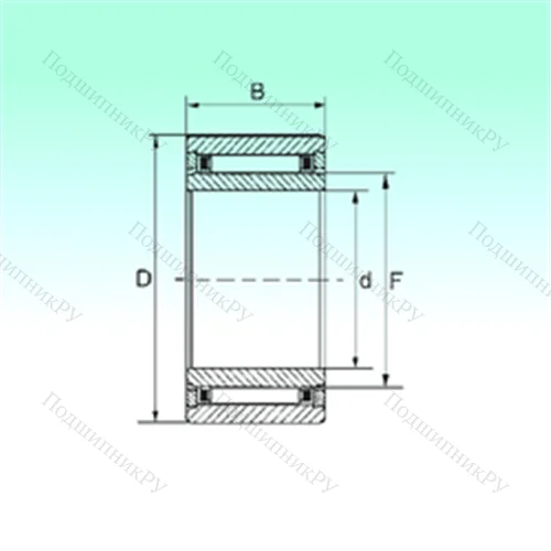 Подшипник игольчатый радиальный NKI 6/12 TN