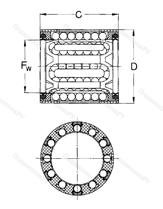 Подшипник LBBR 25-2LS в Подольске