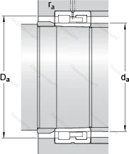 Подшипник NNU 49/600 BK/SPW 33X