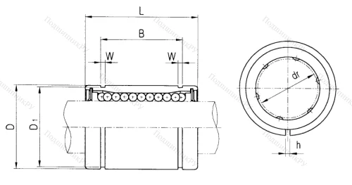 Подшипник LM 6 UU AJ в Подольске