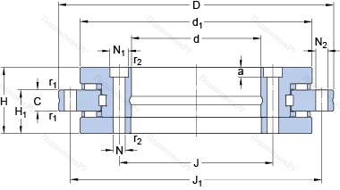 Подшипник NRT 200 B